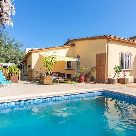 S46-Casa De Vacaciones Climatizada Con Piscina, En El Centro Junto Al Mar, Barbacoa Y Wiifi Empuriabrava Esterno foto